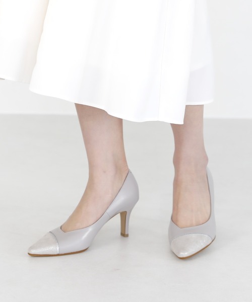 HIMIKO（ヒミコ）の「【Made in Japan】【HIMIKO】プレーンパンプス/611111（パンプス・レディース・ブラック/グレー/ピンク・22.5cm/23.5cm/24.5cm/23.0cm/24.0cm/22.0cm/25.0cm/25.5cm）」の9枚目の写真