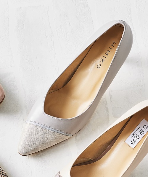 HIMIKO（ヒミコ）の「【Made in Japan】【HIMIKO】プレーンパンプス/611111（パンプス・レディース・ブラック/グレー/ピンク・22.5cm/23.5cm/24.5cm/23.0cm/24.0cm/22.0cm/25.0cm/25.5cm）」の13枚目の写真