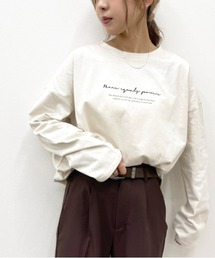 シンプルロゴロンT【ZOZOTOWN限定アイテム】