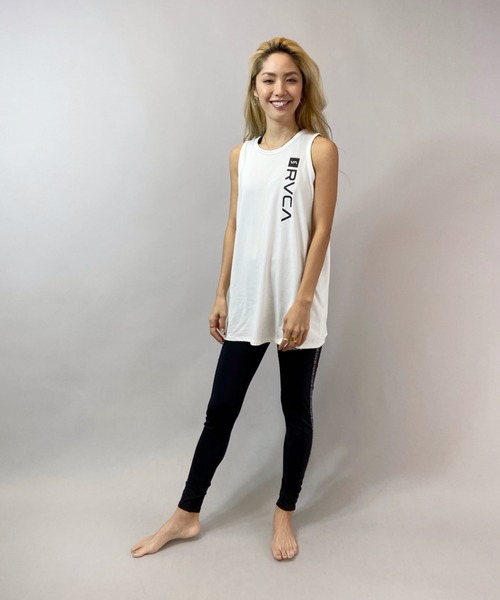RVCA（ルーカ）の「RVCA/ルーカ  水陸両用ラッシュタンクトップ   BB043-812（タンクトップ・レディース・ホワイト/ブラック・M/S）」の8枚目の写真
