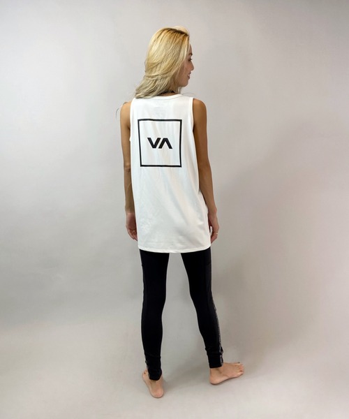 RVCA（ルーカ）の「RVCA/ルーカ  水陸両用ラッシュタンクトップ   BB043-812（タンクトップ・レディース・ホワイト/ブラック・M/S）」の7枚目の写真
