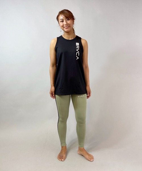RVCA（ルーカ）の「RVCA/ルーカ  水陸両用ラッシュタンクトップ   BB043-812（タンクトップ・レディース・ホワイト/ブラック・M/S）」の5枚目の写真