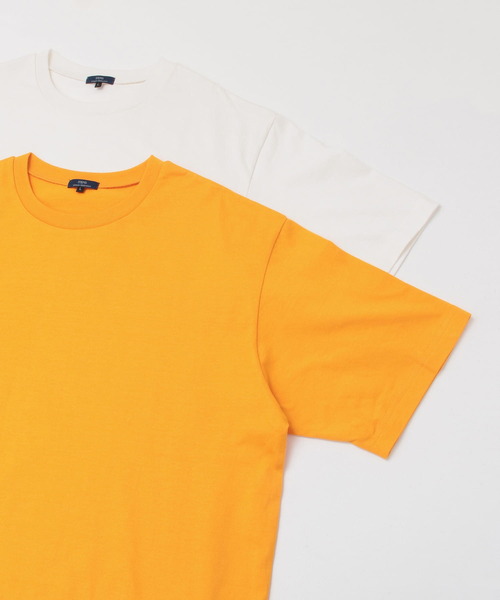 ITEMS URBANRESEARCH（アイテムズ アーバンリサーチ）の「2-PACK ビッグシルエットTシャツ（Tシャツ/カットソー・メンズ・ベージュ/ブルー/ブラック/ゴールド/パープル・LARGE/MEDIUM/SMALL）」の7枚目の写真