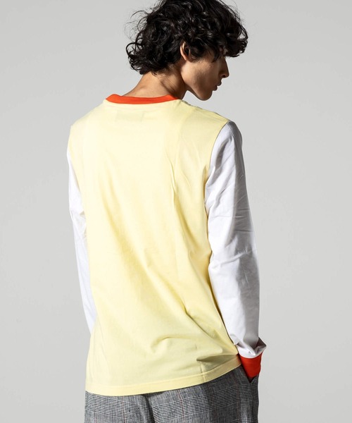 VIKTOR&ROLF（ヴィクター&ロルフ）の「VIKTOR&ROLF(ヴィクター＆ロルフ) 7 ロングTシャツ（Tシャツ/カットソー・メンズ・イエロー/ライトブルー・L/S/M/XL）」の17枚目の写真