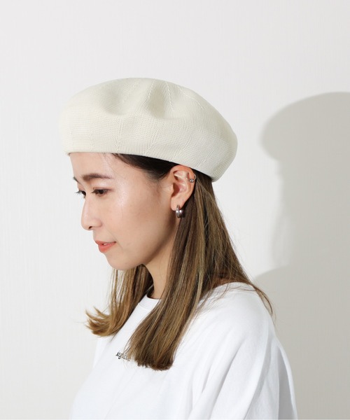 Per sist ence（パーシエンス）の「Per sist ence/パーシエンス　シンプルカラーサーモベレー（ハンチング/ベレー帽・レディース・アイボリー/ブラウン/ベージュ/ブラック/カーキ/グレイッシュベージュ/ブルー・FREE）」の9枚目の写真