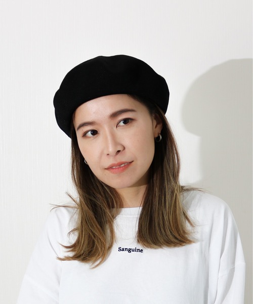 Per sist ence（パーシエンス）の「Per sist ence/パーシエンス　シンプルカラーサーモベレー（ハンチング/ベレー帽・レディース・アイボリー/ブラウン/ベージュ/ブラック/カーキ/グレイッシュベージュ/ブルー・FREE）」の11枚目の写真