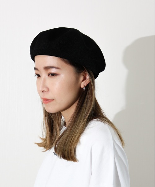 Per sist ence（パーシエンス）の「Per sist ence/パーシエンス　シンプルカラーサーモベレー（ハンチング/ベレー帽・レディース・アイボリー/ブラウン/ベージュ/ブラック/カーキ/グレイッシュベージュ/ブルー・FREE）」の12枚目の写真