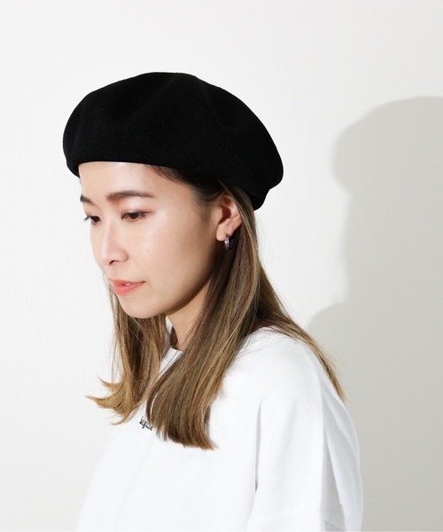 Per sist ence（パーシエンス）の「Per sist ence/パーシエンス　シンプルカラーサーモベレー（ハンチング/ベレー帽・レディース・アイボリー/ブラウン/ベージュ/ブラック/カーキ/グレイッシュベージュ/ブルー・FREE）」の13枚目の写真