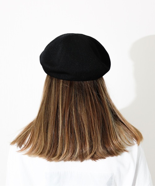 Per sist ence（パーシエンス）の「Per sist ence/パーシエンス　シンプルカラーサーモベレー（ハンチング/ベレー帽・レディース・アイボリー/ブラウン/ベージュ/ブラック/カーキ/グレイッシュベージュ/ブルー・FREE）」の14枚目の写真