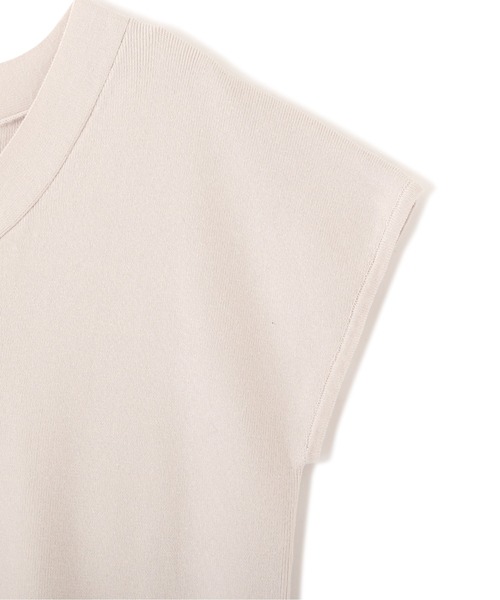 PROPORTION BODY DRESSING（プロポーションボディドレッシング）の「フレンチスリーブボウタイニット / 1211170410（ニット/セーター・レディース・ブラック/グレー・MEDIUM/SMALL）」の4枚目の写真