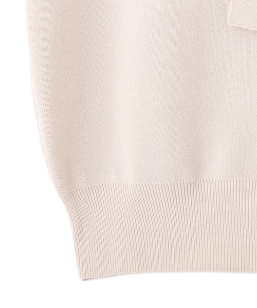 PROPORTION BODY DRESSING（プロポーションボディドレッシング）の「フレンチスリーブボウタイニット / 1211170410（ニット/セーター・レディース・ブラック/グレー・MEDIUM/SMALL）」の7枚目の写真