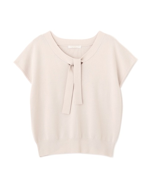 PROPORTION BODY DRESSING（プロポーションボディドレッシング）の「フレンチスリーブボウタイニット / 1211170410（ニット/セーター・レディース・ブラック/グレー・MEDIUM/SMALL）」の13枚目の写真