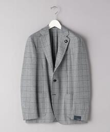 LARDINI（ラルディーニ）の「＜LARDINI（ラルディーニ）＞ グレンプレイド 3B 2パッチ ジャケット（テーラードジャケット・メンズ）」