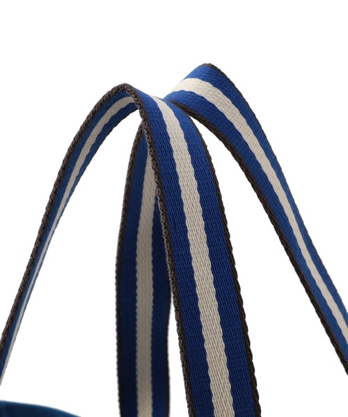 レア美品 アニヤ・ハインドマーチハウスホールド・トート 「マーケット」 ブルー ANYA HINDMARCH（アニヤハインドマーチ）の「ANYA HINDMARCH
