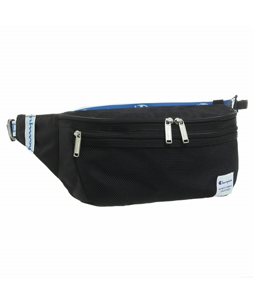 Champion（チャンピオン）の「Champion／チャンピオン　ボディーバッグ　67022（ボディバッグ/ウエストポーチ・メンズ・ブラック/ブルー・FREE）」の2枚目の写真