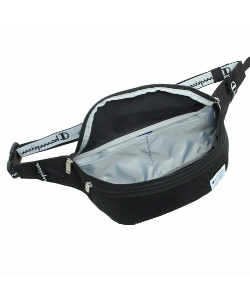 Champion（チャンピオン）の「Champion／チャンピオン　ボディーバッグ　67022（ボディバッグ/ウエストポーチ・メンズ・ブラック/ブルー・FREE）」の4枚目の写真