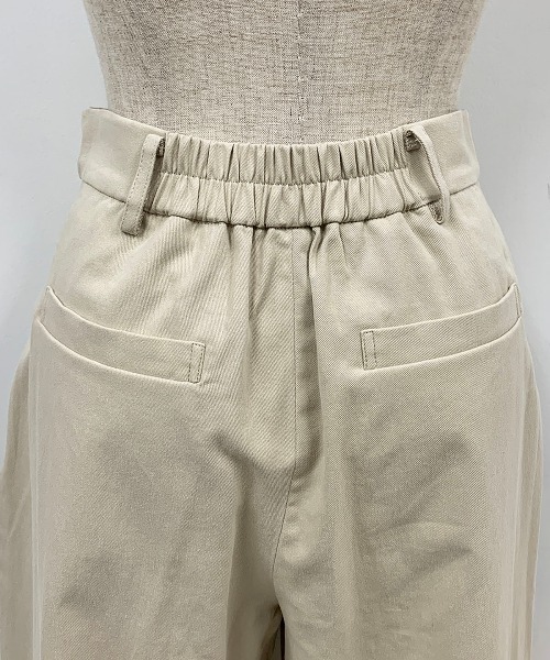 PICCIN（ピッチン）の「コットンワイドパンツ（その他パンツ・レディース・ベージュ/グリーン・M）」の10枚目の写真