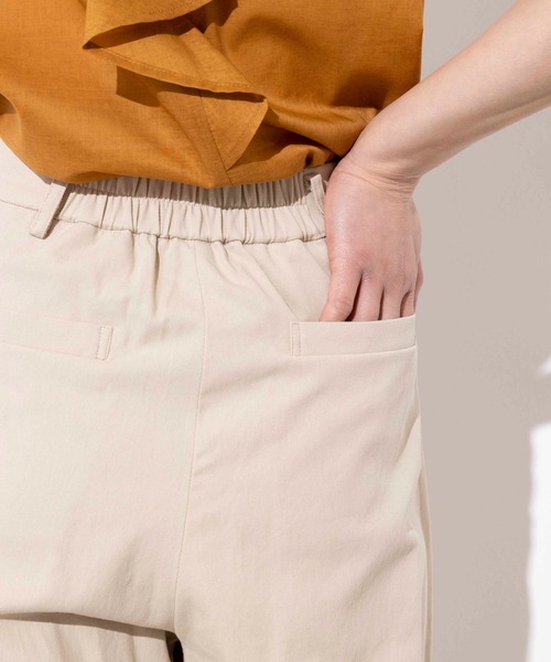 PICCIN（ピッチン）の「コットンワイドパンツ（その他パンツ・レディース・ベージュ/グリーン・M）」の19枚目の写真