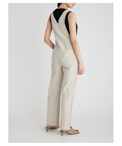 Mila Owen（ミラオーウェン）の「オーバーオール（サロペット/オーバーオール・レディース・ストライプ/ブルー/アイボリー・0/1）」の7枚目の写真