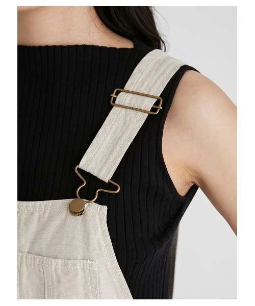 Mila Owen（ミラオーウェン）の「オーバーオール（サロペット/オーバーオール・レディース・ストライプ/ブルー/アイボリー・0/1）」の14枚目の写真