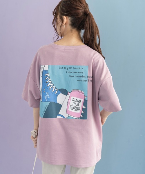 別注 ルーズシルエット イラスト グラフィックプリント 半袖ポンチ ビッグtee Tシャツ カットソー Rocky Monroe ロッキーモンロー のファッション通販 Zozotown 別注 ルーズシルエット イラスト グラフィックプリント 半袖ポンチ ビッグtee Tシャツ カットソー Rocky Monroe ロッキーモンロー のファッション通販 Zozotown