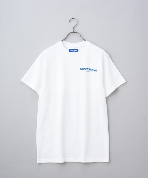 KNOW WAVE(ノウ ウェイブ)の「【KNOW WAVE / ノウ ウェーブ】BUILDING BLOCKS TEE/バックプリントTシャツ(Tシャツ/カットソー・メンズ・ホワイト/グリーン・MEDIUM/LARGE)」の6枚目の写真