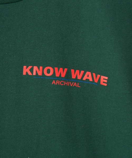 KNOW WAVE(ノウ ウェイブ)の「【KNOW WAVE / ノウ ウェーブ】BUILDING BLOCKS TEE/バックプリントTシャツ(Tシャツ/カットソー・メンズ・ホワイト/グリーン・MEDIUM/LARGE)」の10枚目の写真