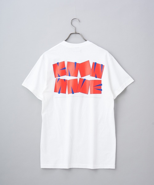 KNOW WAVE(ノウ ウェイブ)の「【KNOW WAVE / ノウ ウェーブ】BUILDING BLOCKS TEE/バックプリントTシャツ(Tシャツ/カットソー・メンズ・ホワイト/グリーン・MEDIUM/LARGE)」の14枚目の写真