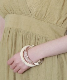 archives | 大理石調×クリアバングルセット(ブレスレット)