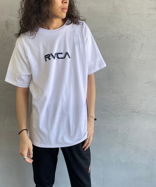 RVCA（ルーカ）の「[RVCA/ルーカ] GLITCH BIT バックプリントTシャツ（Tシャツ/カットソー・レディース・ブラック/ホワイト・L/M）」の11枚目の写真