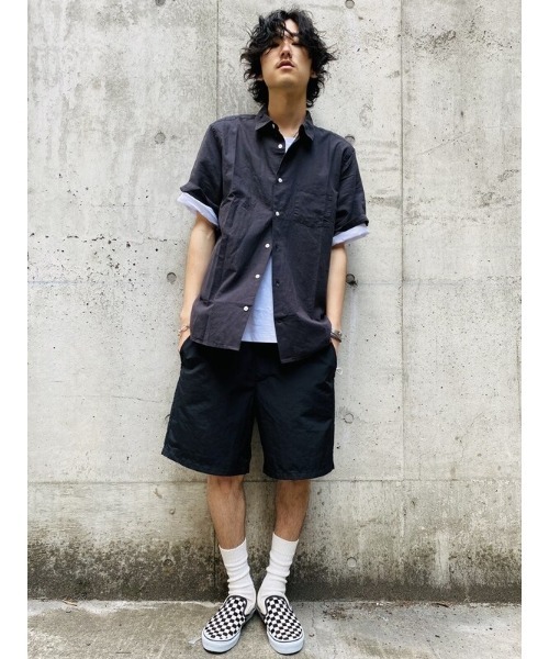 GAP(ギャップ)の「カジュアル ソリッドカラー コットンショートパンツ(その他パンツ・メンズ・ブラック/ベージュ/ネイビー・S/M/XS/XL/L)」の7枚目の写真