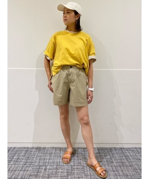 GAP(ギャップ)の「カジュアル ソリッドカラー コットンショートパンツ(その他パンツ・メンズ・ブラック/ベージュ/ネイビー・S/M/XS/XL/L)」の9枚目の写真