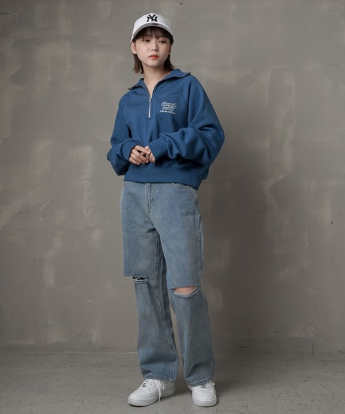 NEW ERA（ニューエラ）の「【NEW ERA / ニューエラ】New York Yankees・ニューヨーク ヤンキース チームロゴ刺繍キャップ（キャップ・レディース・ブラック/ホワイト・ONESIZE）」の6枚目の写真