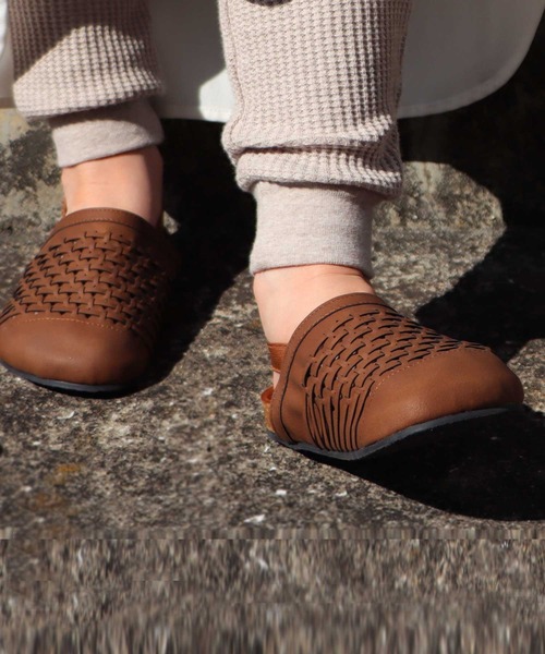 antiqua（アンティカ）の「メッシュサンダル（サンダル・キッズ・ブラック/ブラウン・20/18/17/19/21/16）」の3枚目の写真