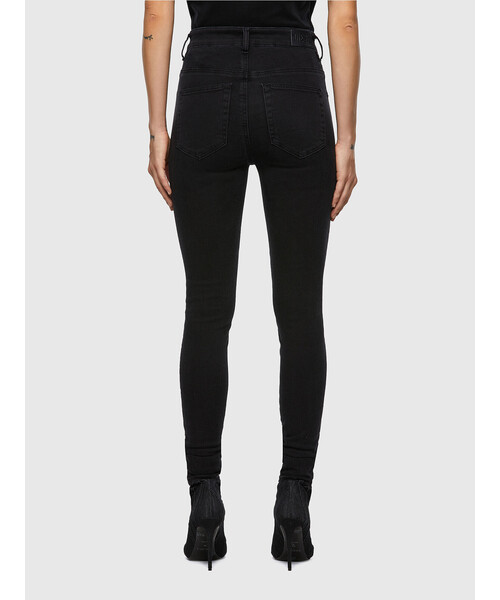 DIESEL（ディーゼル）の「DIESEL FW21 サステナブル デニム レディース スキニー ブラック ハイウエスト（デニムパンツ・レディース・ブラック・28inch/29inch/24inch/25inch/26inch/27inch/23inch/30inch）」の4枚目の写真