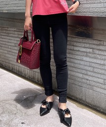 DIESEL | DIESEL FW21 サステナブル デニム レディース スキニー ブラック ハイウエスト(デニムパンツ)