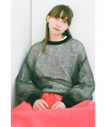 CAROLINA GLASER | CAROLINA GLASER / メッシュ ニット(ニット/セーター)