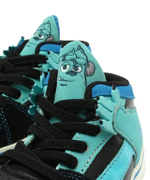 etnies(エトニーズ)の「ベビー キッズ エトニーズ ディズニー モンスターズインク ETNIES DISNEY MONSTERS INC TD RVM(スニーカー・キッズ・グリーン/ブルー・12.5cm/14cm)」の7枚目の写真