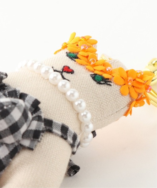 SLOBE IENA（スローブイエナ）の「【Casselini/キャセリーニ】キャットチャーム◆（キーホルダー・レディース・ホワイト/ブラック/ダークブルー・FREE）」の15枚目の写真