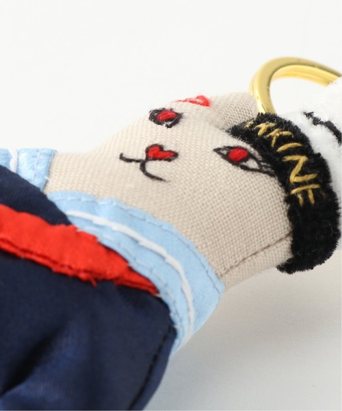 SLOBE IENA（スローブイエナ）の「【Casselini/キャセリーニ】キャットチャーム◆（キーホルダー・レディース・ホワイト/ブラック/ダークブルー・FREE）」の7枚目の写真