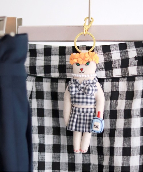 SLOBE IENA（スローブイエナ）の「【Casselini/キャセリーニ】キャットチャーム◆（キーホルダー・レディース・ホワイト/ブラック/ダークブルー・FREE）」の17枚目の写真