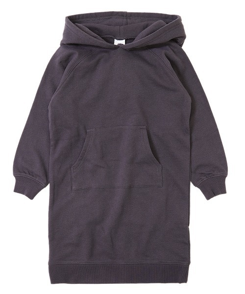 devirock(デビロック)の「無地スウェットパーカーワンピース(ワンピース・キッズ・杢グレー/ラベンダー/ブルーグレー/モカ/ブラック/ピンク系その他/パープル系その他/グリーン系その他・80cm/90cm/100cm/110cm/120cm/130cm/140cm/150cm/160cm)」の20枚目の写真