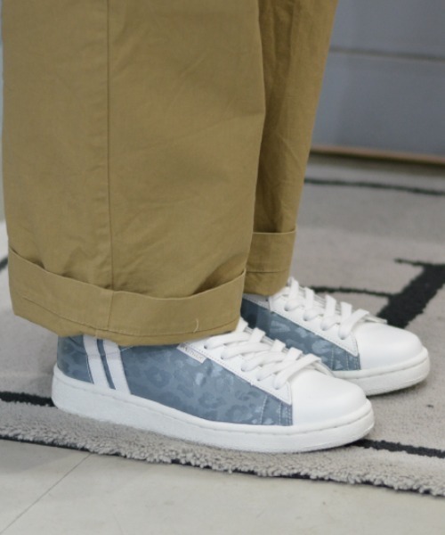 PATRICK(パトリック)の「PATRICK パトリック QUEBEC-LEO ケベック・レオパード 503386 SAX(スニーカー・レディース・ブルー・40/37/39/38/36)」の1枚目の写真