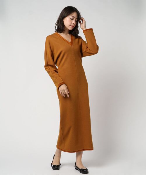 セール ブランド古着 長袖ワンピース ワンピース Elin エリン のファッション通販 Zozoused