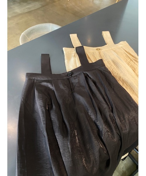 TRUNC（トランクエイティーエイト）の「Pin Tuck OnePiece（ワンピース・レディース・ブラック/ベージュ・FREE）」の11枚目の写真