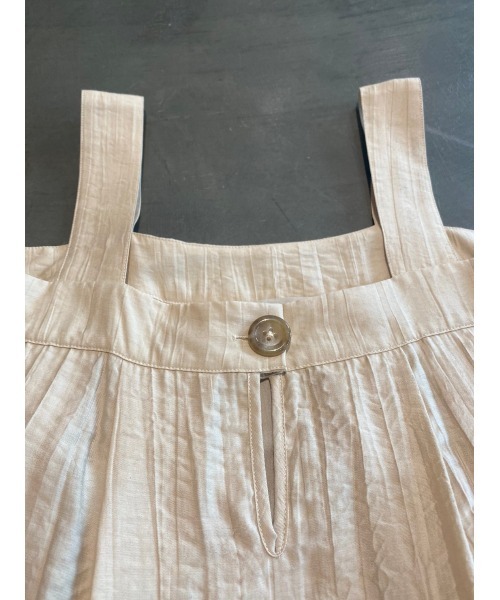 TRUNC（トランクエイティーエイト）の「Pin Tuck OnePiece（ワンピース・レディース・ブラック/ベージュ・FREE）」の17枚目の写真