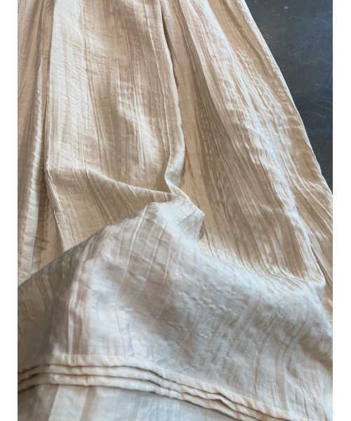 TRUNC（トランクエイティーエイト）の「Pin Tuck OnePiece（ワンピース・レディース・ブラック/ベージュ・FREE）」の7枚目の写真