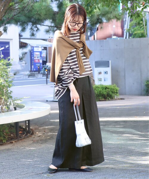 JOURNAL STANDARD リネンタックキュロット 38 ベージュ JOURNAL STANDARD リネンタックキュロット 38 ベージュ