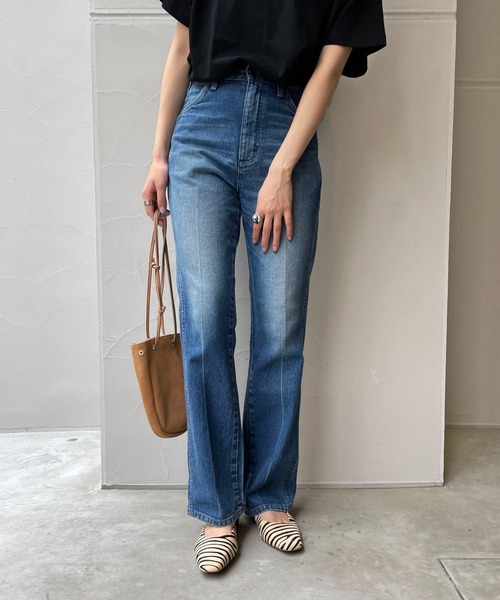 【美品】Wranglerラングラー フレアデニム Wrangler ジーンズ デニム デニムパンツ Wrangler/ラングラー