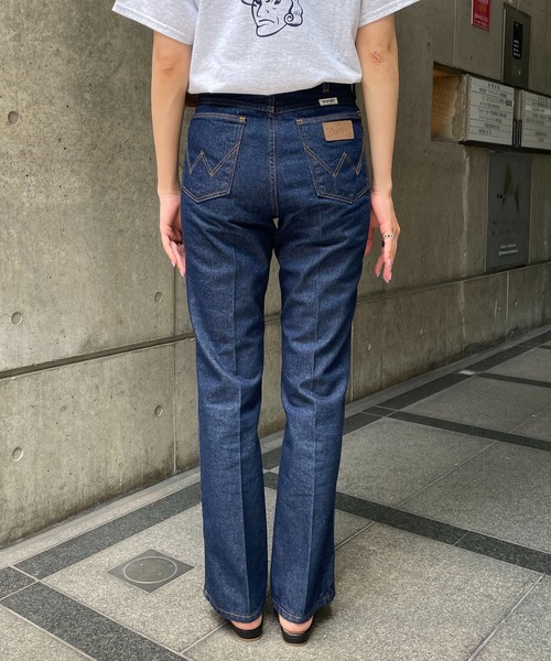 ラングラー フレアデニムパンツカナダ製ライトニングジッパー
